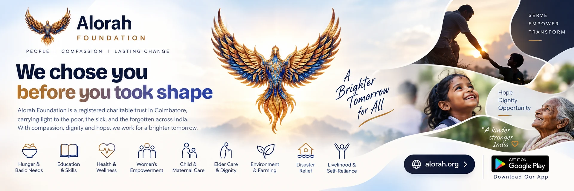 Alorah Foundation: Your gift becomes someone's light